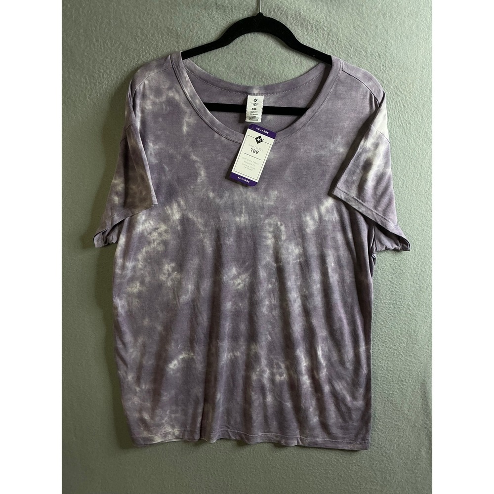 Member's Mark Tee Shirt Women's XXL Luxe Tie Dye Tee Soft Cozy Relaxed Fit NWT